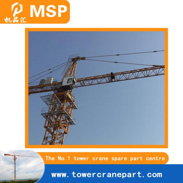 50-70M Hammer Head Tour Crane Pour le chantier de construction 1,6x1,6x3m 2x2x3m