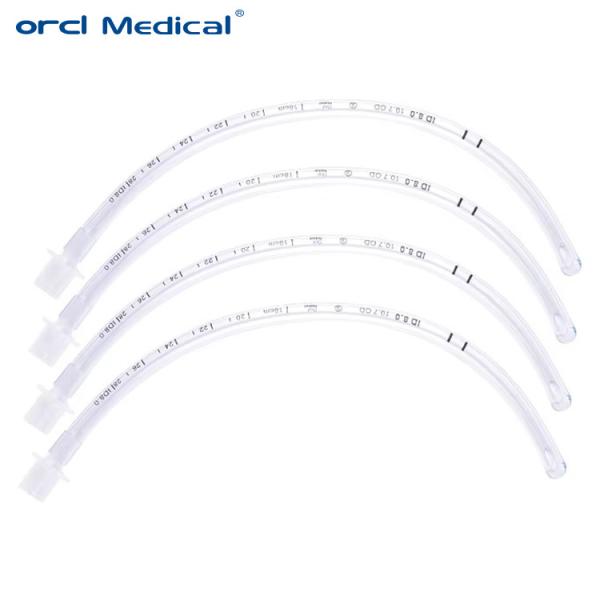 Disposable Medical Grade Endotracheal Tube Nasal Oral Preformed Endotracheal Tube With Cuff Uncuff Endotracheal Tube Exporter