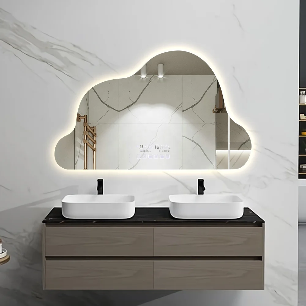 Irregular Bathroom Mirror