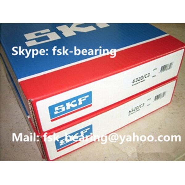 Low Noise 6320/C3 Deep Groove Ball Bearing Big Clearance Ball Bearings 100 X 215 X 47mm
