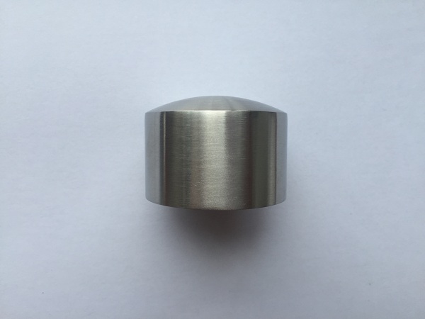 Round 304 316 316L Stainless Steel End Caps 42.4mm For Wooden Handrail