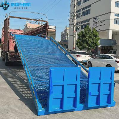 Load Capacity 6-15 Tons Adjustable Warehouse Loading Ramp Container Dock Ramp