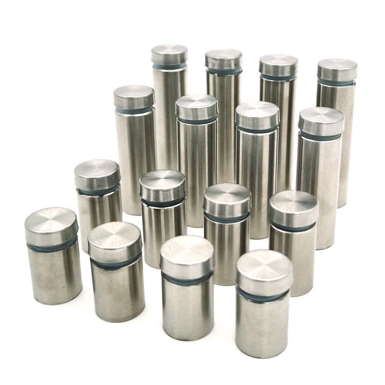 Pin тупика оборудования установки стены стеклянный для акриловой стойки Offs знака тупика держателя