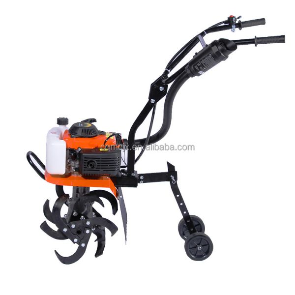 63cc Gasoline Mini Power Tiller for Small-Scale Agricultural Cultivation Work