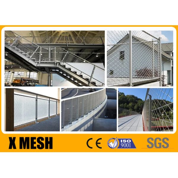 3.2mm Stainless Steel Rope Mesh Animal Enclosure Mesh Rust Resistance