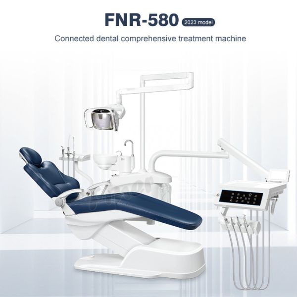 Adjustable Positioning Electric Dental Chair With LED Lights