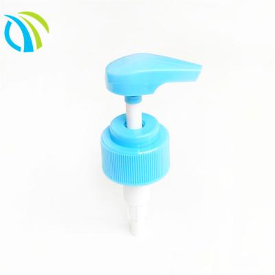 32/410 de garrafa da loção da mola de 32mm bombeia o tampão azul da bomba da loção de 4ml PP
