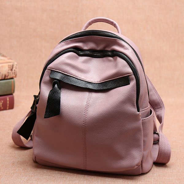 The New 2017 PU Backpack Female Fashion Bag Backpack Restoring Ancient Ways