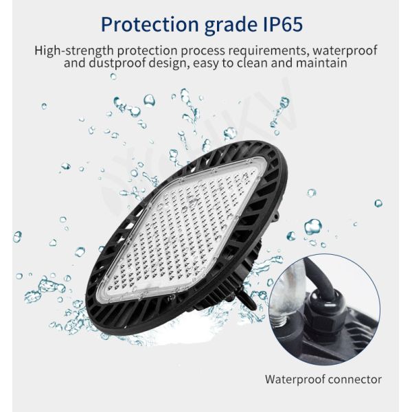 20000lm Waterproof Stable Heat Dissipation LED High Bay Light Fixtures Industrial Lighting