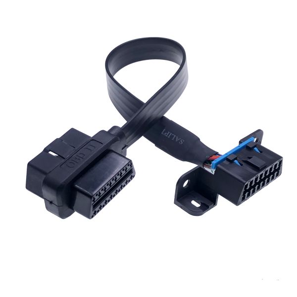AOTAI Red OBD2 16 Pin To FCA 12-8 Connector Cable for Autel Chrisler Chrysler Big Temperature Range -30°C- 80°C