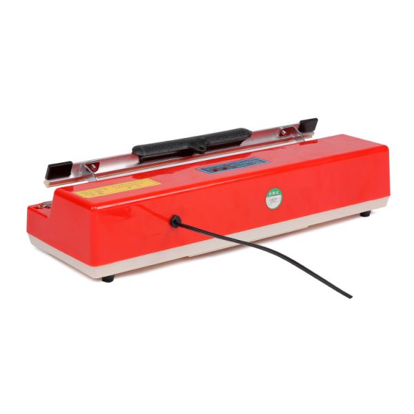 Compact SF-400 Red Color Automatic Plastic Hand Heat Press Sealer Machine for Medical