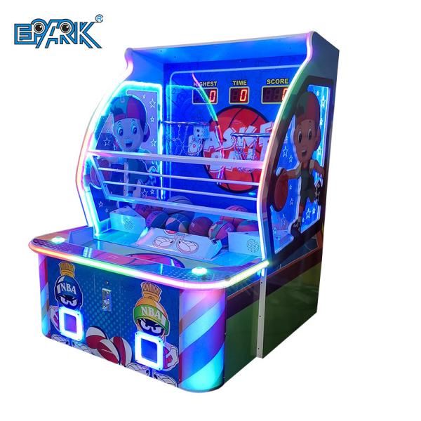 Basketball Shooting Arcade Ticket Game Machine Wooden Metal Material
