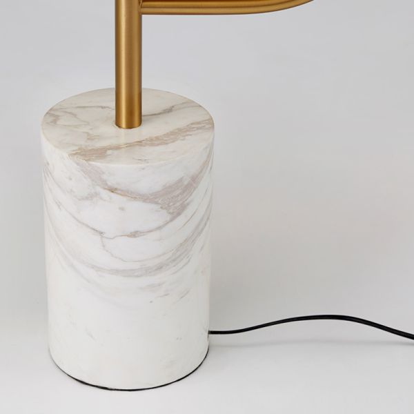 Modern Mable Floor Lamp LED Metal Shade Floor Lights For Home Decor Living Room marble lamp(WH-MFL-62)