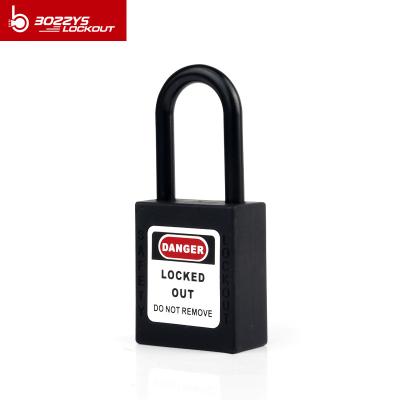 Chrome Plating Shackle 38mm Industrial Safety Lockout Padlocks OEM Support G15