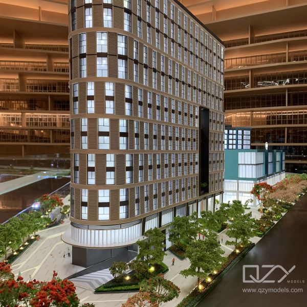 Дисплейная модель - Ruimeng 1/100 Yunku Technology Valley