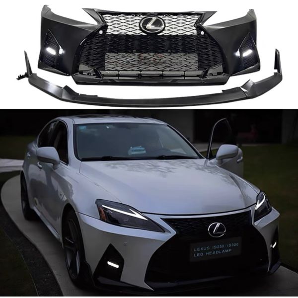 Compare Share Car Bumpers Au to Body Systems Upgrade 2021 Model PP Front Bumpers for Lexus IS250 IS300 2006-2012