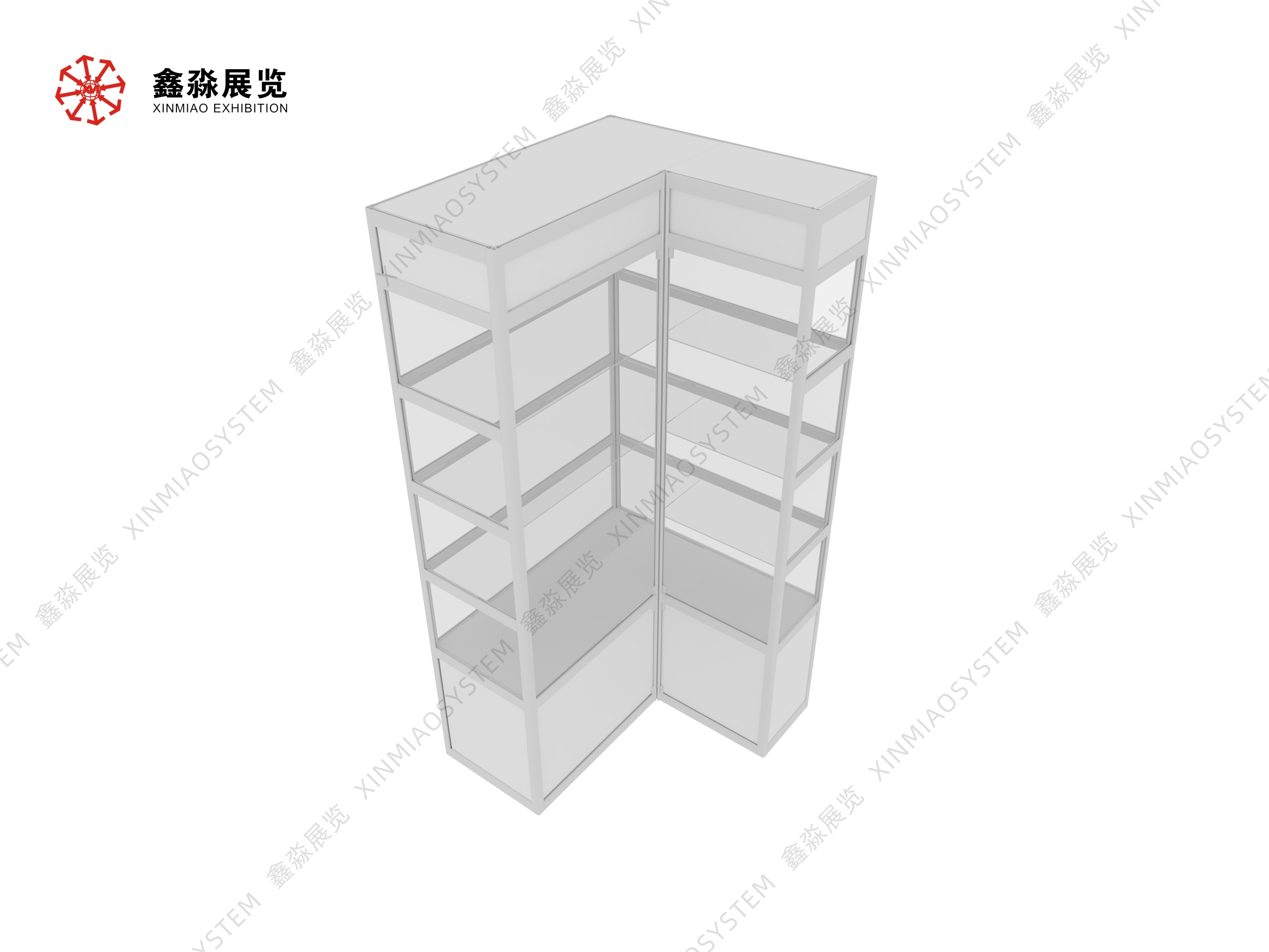Exhibition Booth Modular Aluminum Construction Easy To Set Up Reusable And Waterproof Suitable For Medical Quarantine