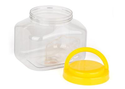 Любимчик ясности законсервированной еды скачками формы Jars пластичный опарник с