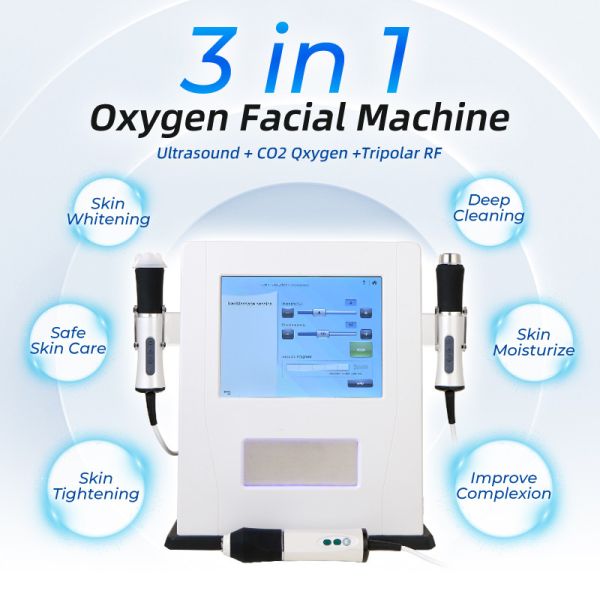 3 en 1 machine à oxygène pour le visage