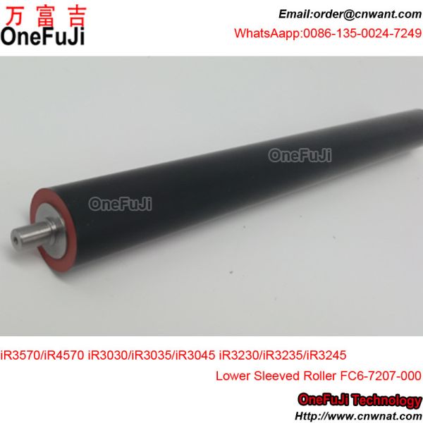 Compatible Canon lower sleeved fuser roller IR3570 IR4570 IR4530 IR3030 IR3035 IR3045 IR3530 IR4530 IR3230 FC6-7207-000