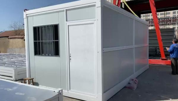 Hardwood Core Expandable Fold-and-Stack Shelter All Edges Sealed by Waterproof Paint