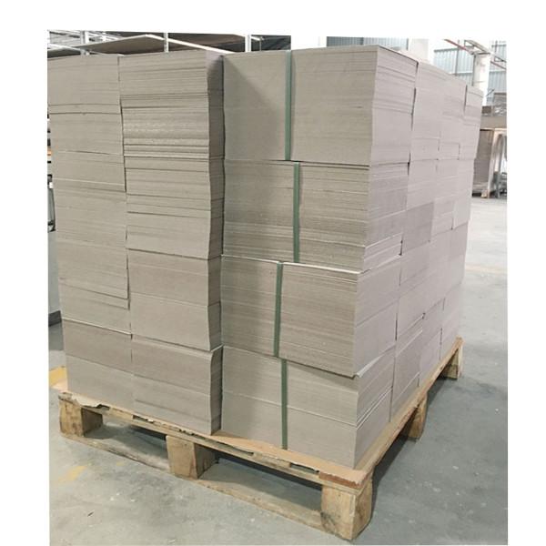 White Coated Duplex Board With Grey Back , Mixed Pulp Whiteboard Paper Sheets