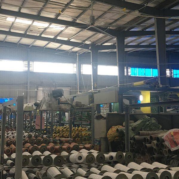 Al-Mg Blade Material Ceiling Fan For Industrial Warehouse Cooling Pmsm Motor