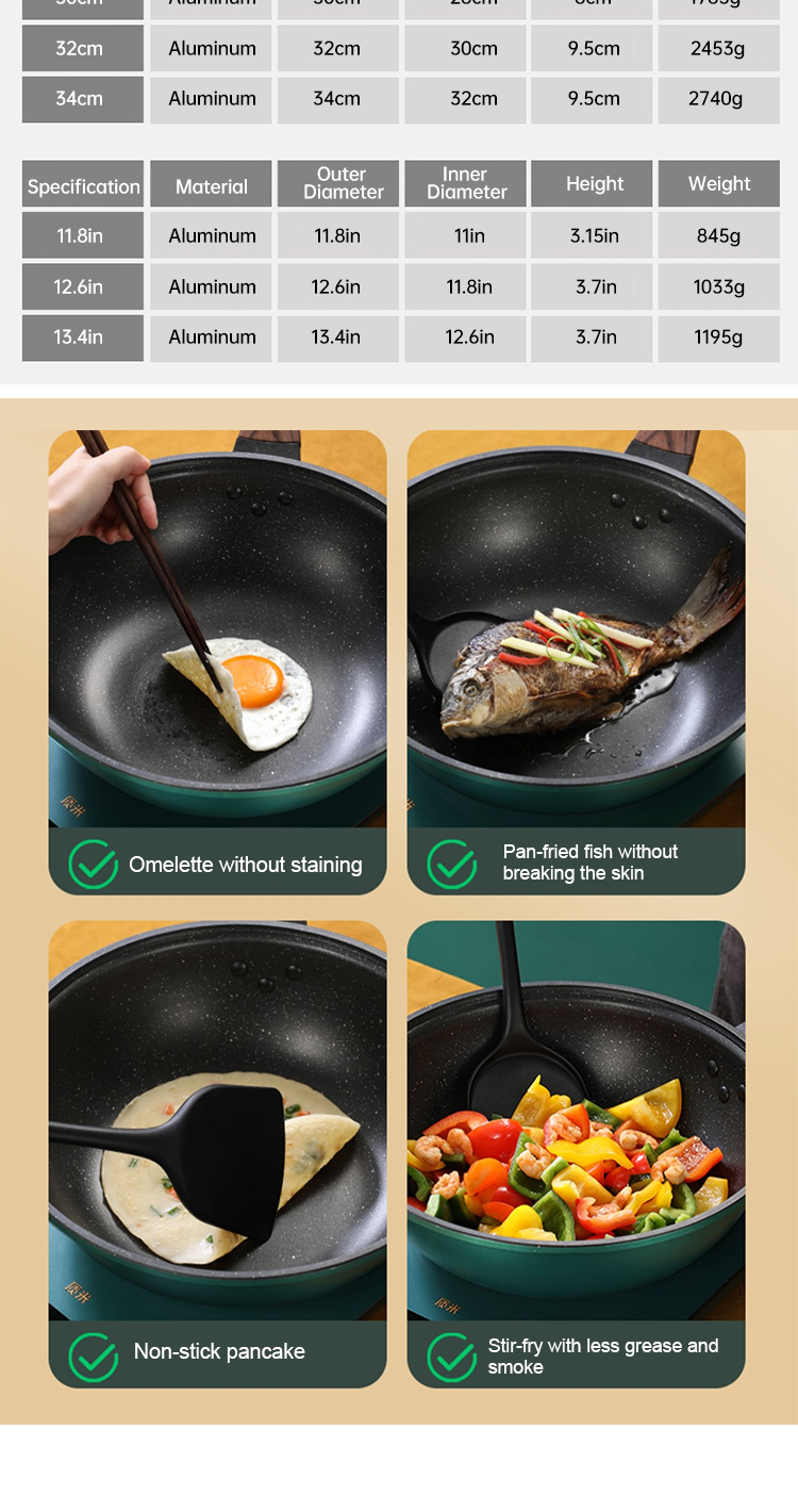 Не лоток вка кухни ручки с удобной деревянной ручкой