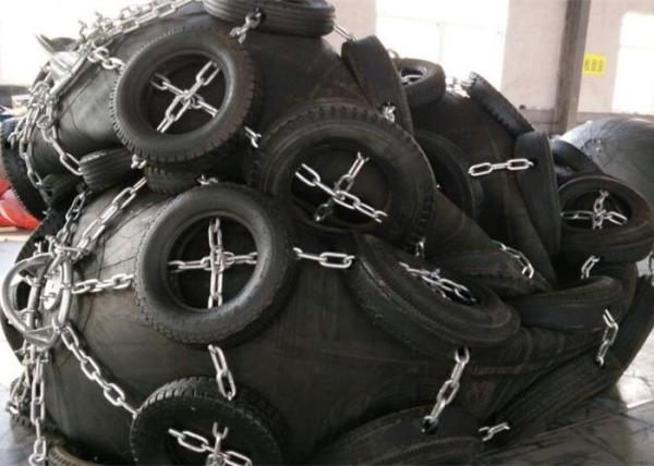Customzied Diameter Marine Rubber Fender OEM Accepted For Protecting Boats