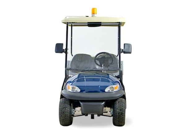 48V Electric 2 seats  Utility Cart With Small Aluminum Box For Luggage