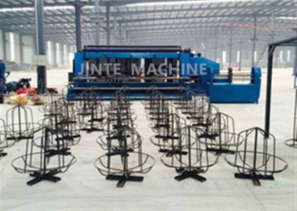 3.8m 50HZ Stone Cage Gabion Mesh Machine For Petroleum