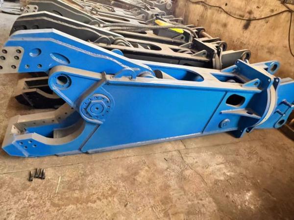 20T Excavator Attachment Hydraulic Scrap Excavator Demolition Shear Steel Cutting