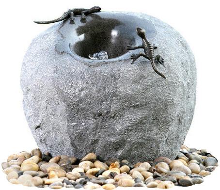 Multi Size Cement Water Fountains / Stone Water Fountains For Gardens 