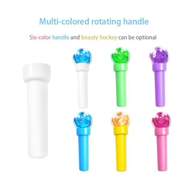 Customizable Face Skin Care Ice Globes 360 Rotating Cooling Roller for Daily Skincare Tightening and Puffiness Reduction