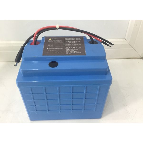PVC Housing 12V LiFePO4 Battery Pack 26650 36ah For Electrical Bike