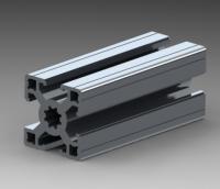 L'extrusion en aluminium d'OEM profile la Manche en aluminium expulsée avec le perçage/coupe