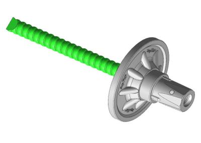 Окончательные болты утеса длины 3m 7m 11m неубедительные продетые нитку GFRP нап