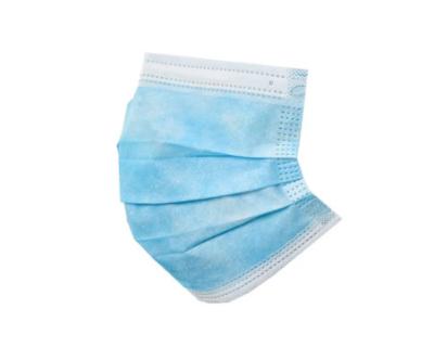 Light Weight 3 Ply Non Woven Disposable Mask No Odor Help Limit Germs Spread