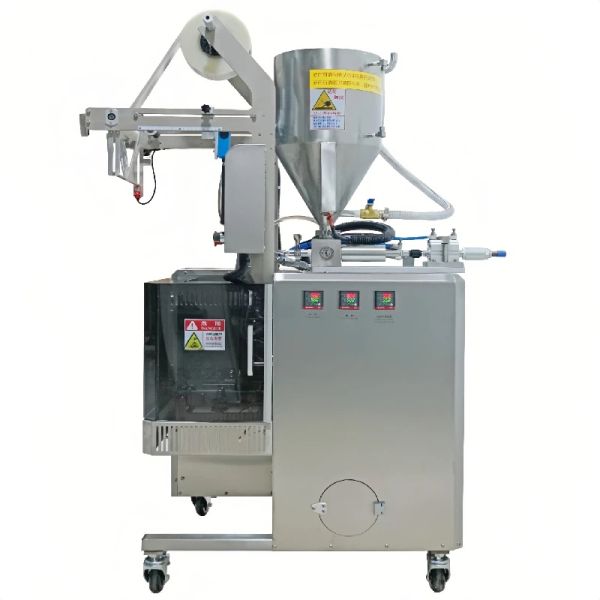 220V Automatic Liquid Packaging Machine 1.4kw Sauce Packaging Machine