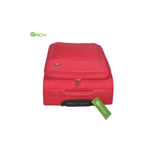 600D Polyester Trolley Case Soft Sided Luggage with Spinner Wheels