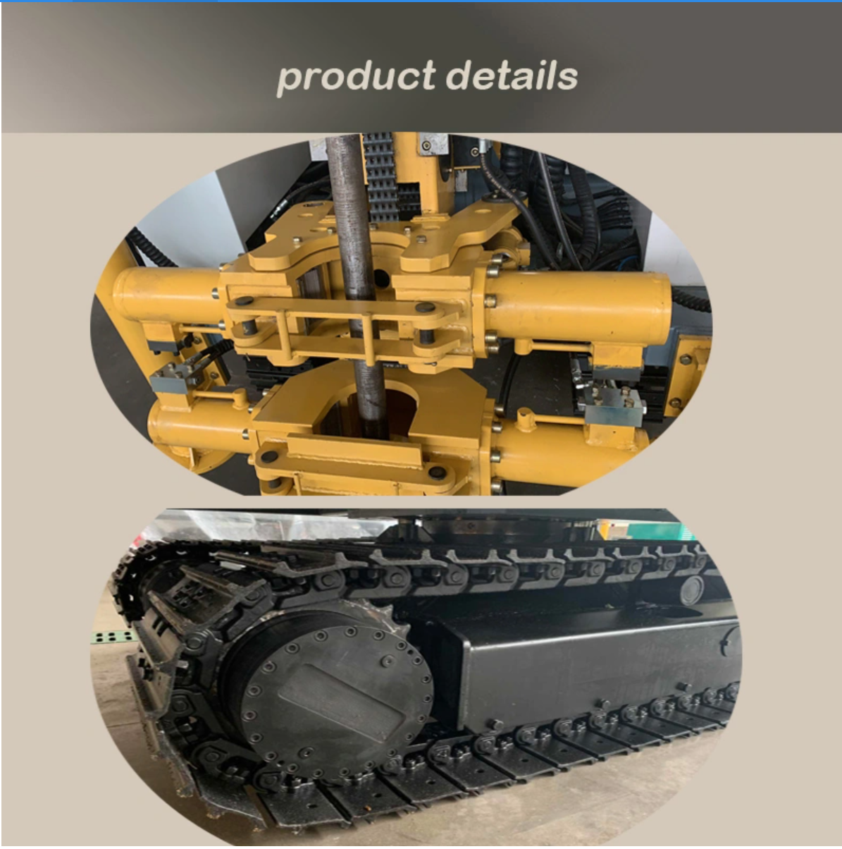 Снаряжение сверла конструкции Crawler XL-3 Полно-гидравлическое высоконапорное