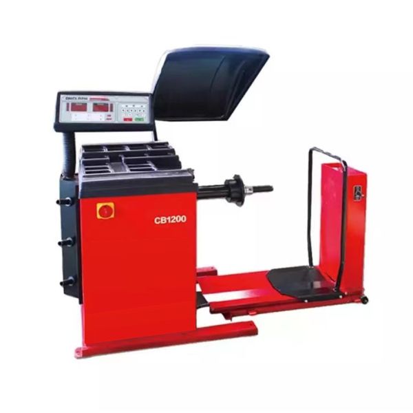 220v Computerised Heavy Duty Tire Balancer Truck Wheel Balancer Tyre Balancing Machine