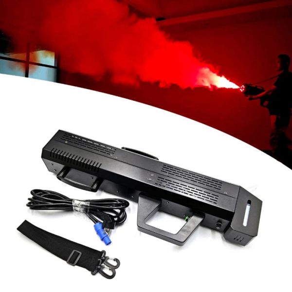 Professional 500W High-Performance Smoke Gun with Adjustable Smoke Density and Compact Portable Design for Stage Events