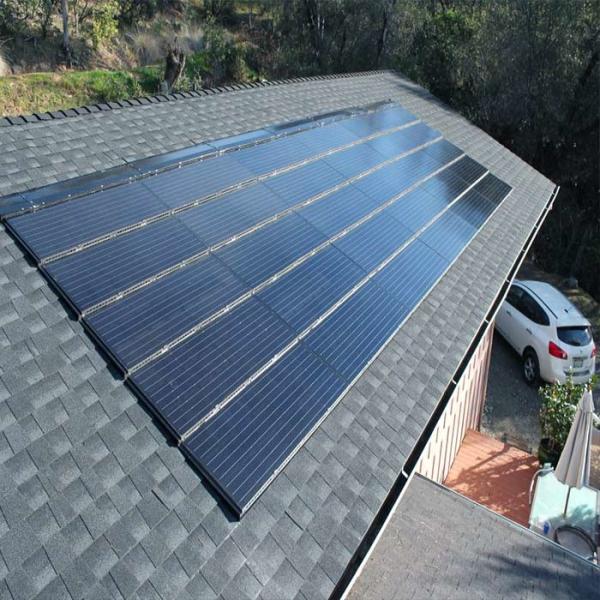 O retrato/paisagem galvanizou suporte fotovoltaicos para sistemas industriais residenciais do telhado do painel solar