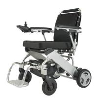Fauteuil roulant sans brosse de puissance de cadre d'Alu de moteur avec le pneu rigide d'unité centrale