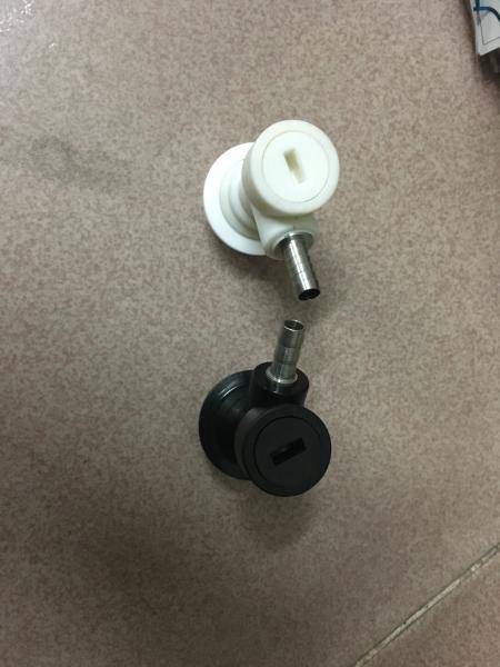 Ball lock connectors/couplers use for ball lock kegs