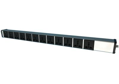PDU inteligente da rede Multifunction, 12 tomadas elétricas IEC320 da multi tomada de Jack