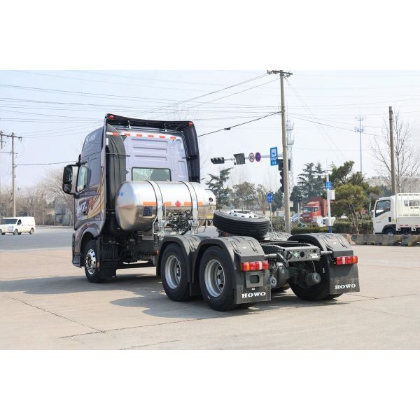 Used Tractor Truck Horse For Sale Sinotruk Howo Th7-N 6*4 Drive Mode 480hp Gas Fuel Type Head