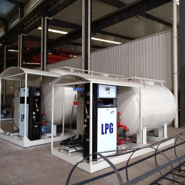 1000L LPG Gas Filling Station 40cbm , 2.5Mpa Auto LPG Filling Stations