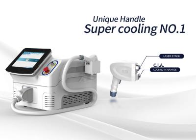 Portable Painless Diode Laser Hair Removal Machine 808 Nm / 755 1064 808 Nm